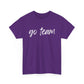 Go Team- White Text Tee