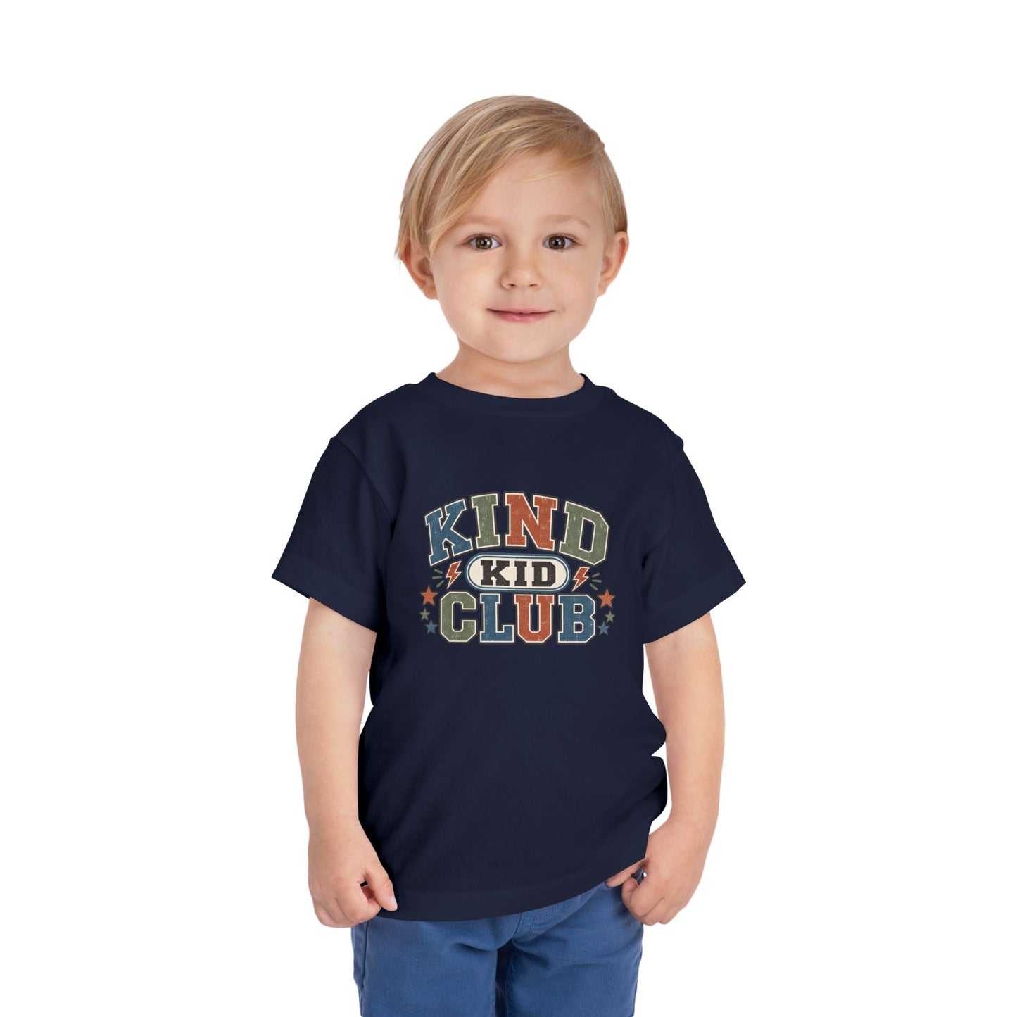 Kind Kid Club Toddler Tee — Retro Vintage Children's Shirt