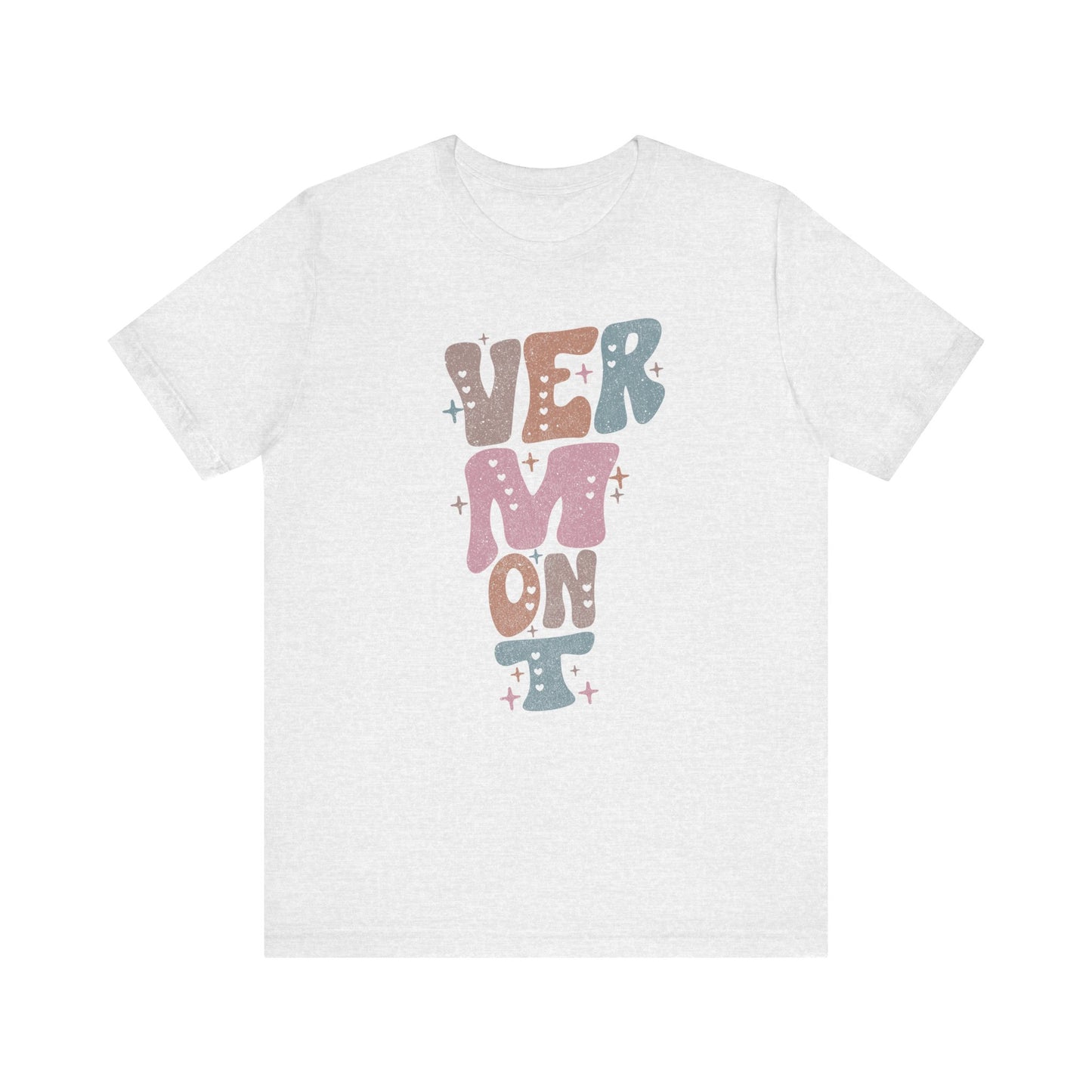 Vermont State Tee Unisex Jersey Short Sleeve Tee