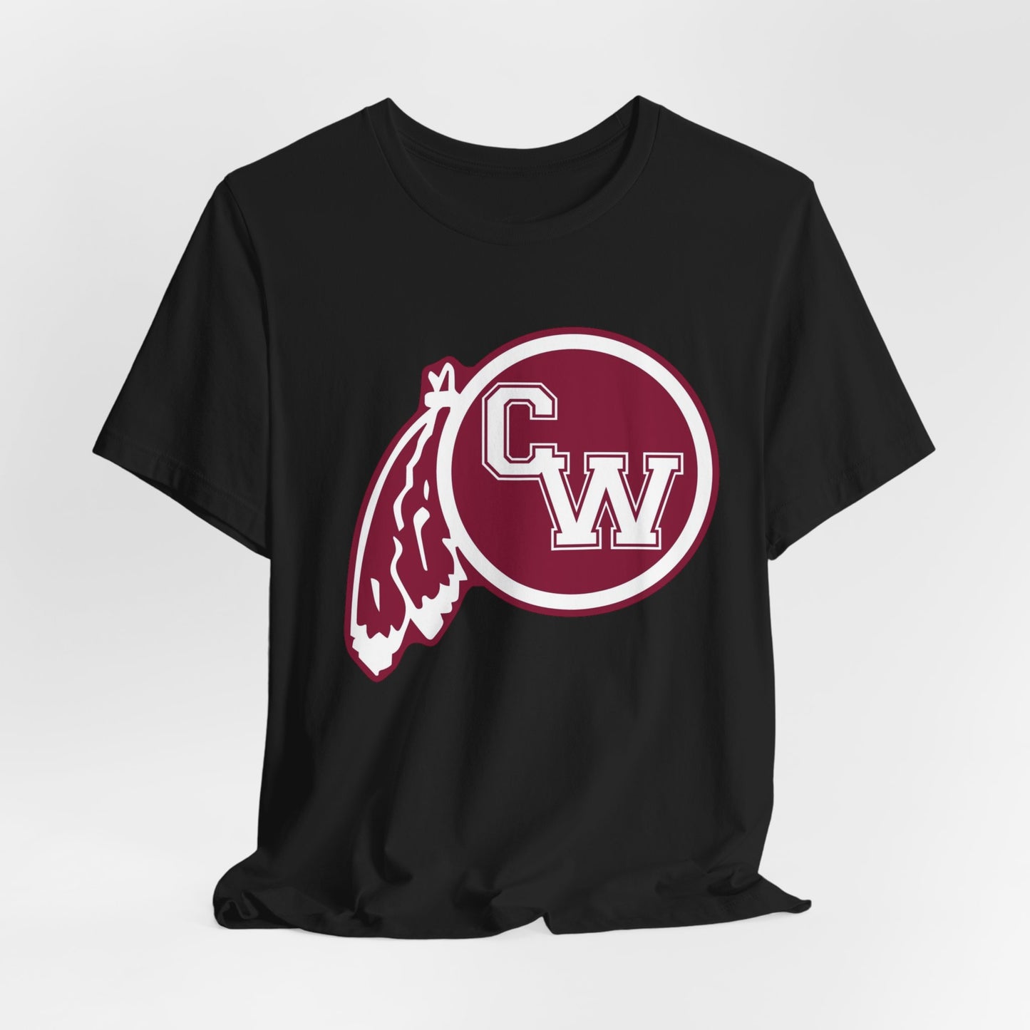 CW Athletic Logo T‑Shirt — Vintage Collegiate Spirit Tee