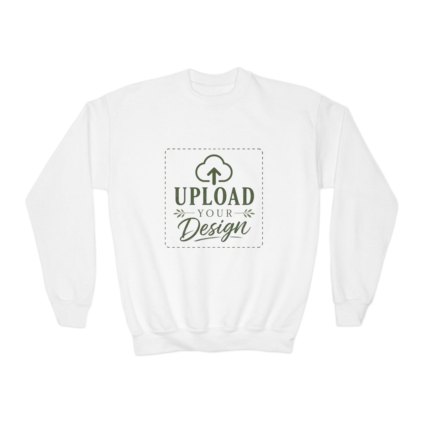 Custom Youth Sweatshirt – Upload Your Own Design