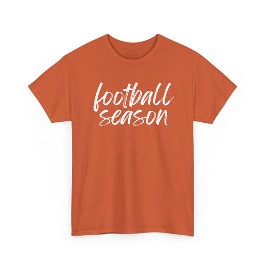 Football Season- White Text Tee