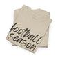Football Season- Black Text Tee