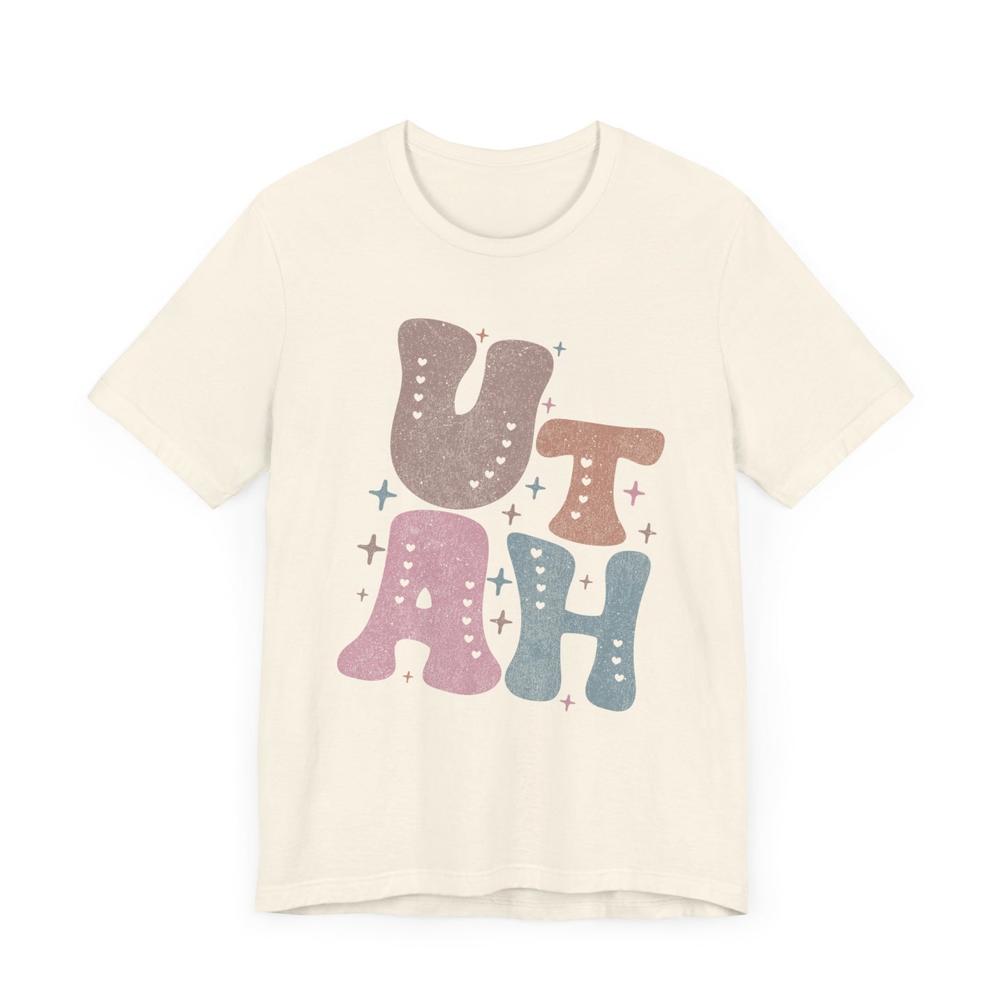Utah State Tee Unisex Jersey Short Sleeve Tee