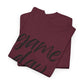 Game Day- Black Text Script Tee