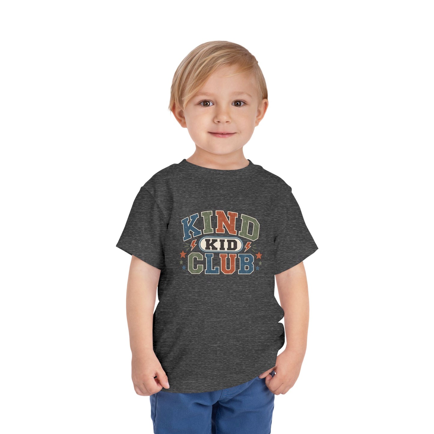 Kind Kid Club Toddler Tee — Retro Vintage Children's Shirt