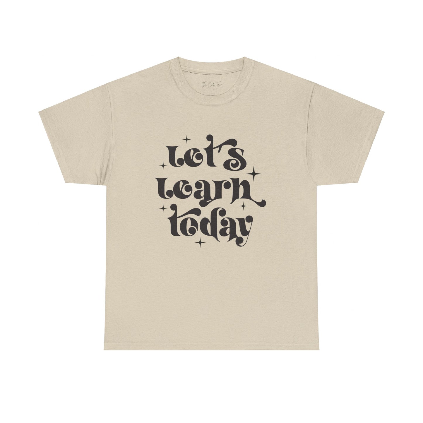 Let's Learn Today Unisex Heavy Cotton Tee