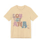 Louisiana State Tee Unisex Jersey Short Sleeve Tee