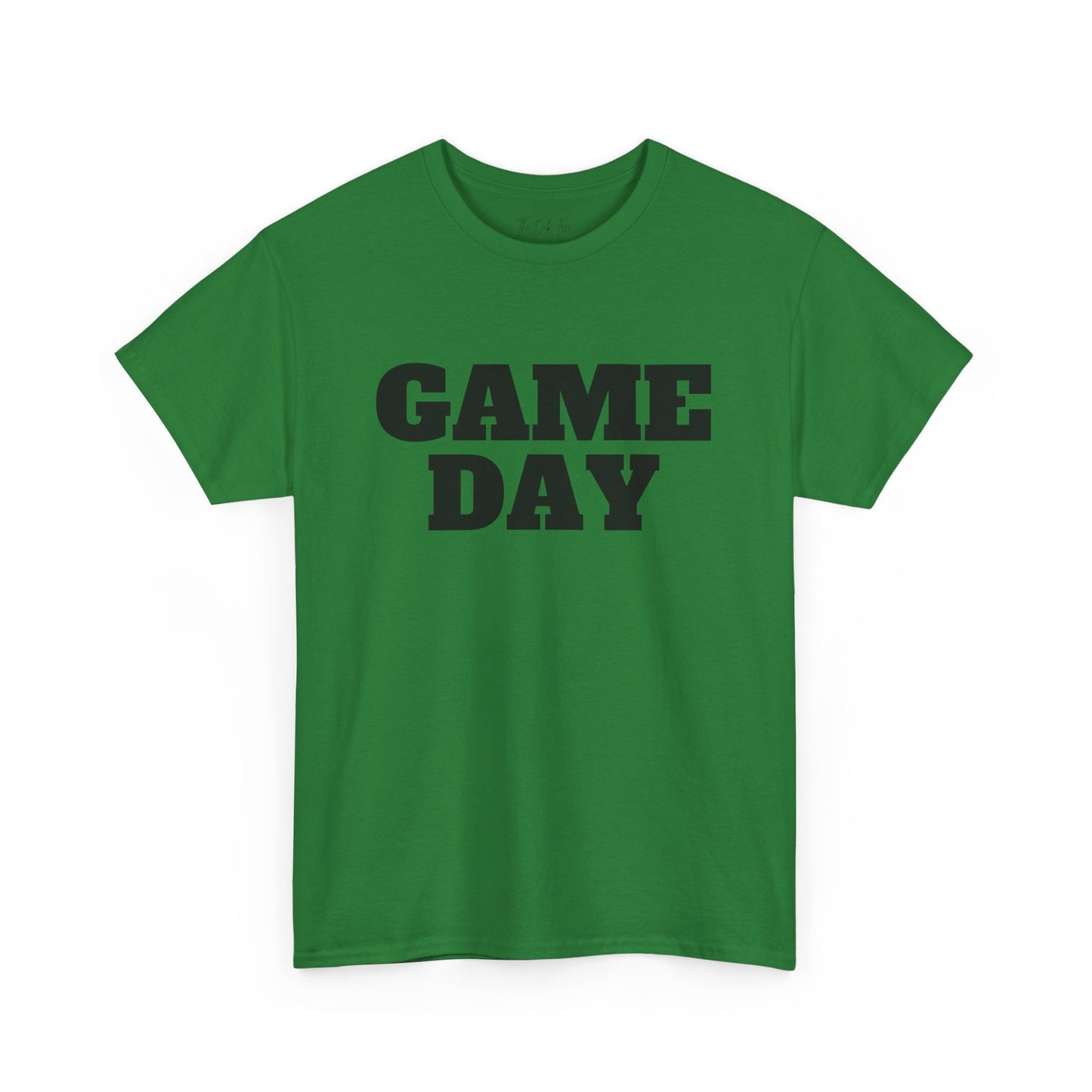 Game Day- Black Text Tee
