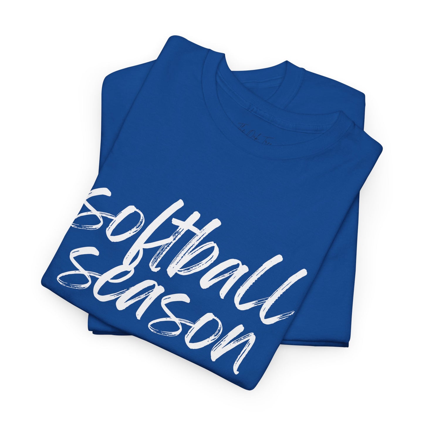 Softball Season- White Text Tee