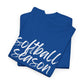Softball Season- White Text Tee