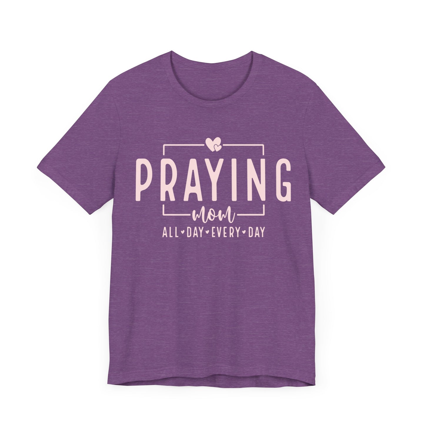Praying Mom Unisex Jersey Short Sleeve Tee