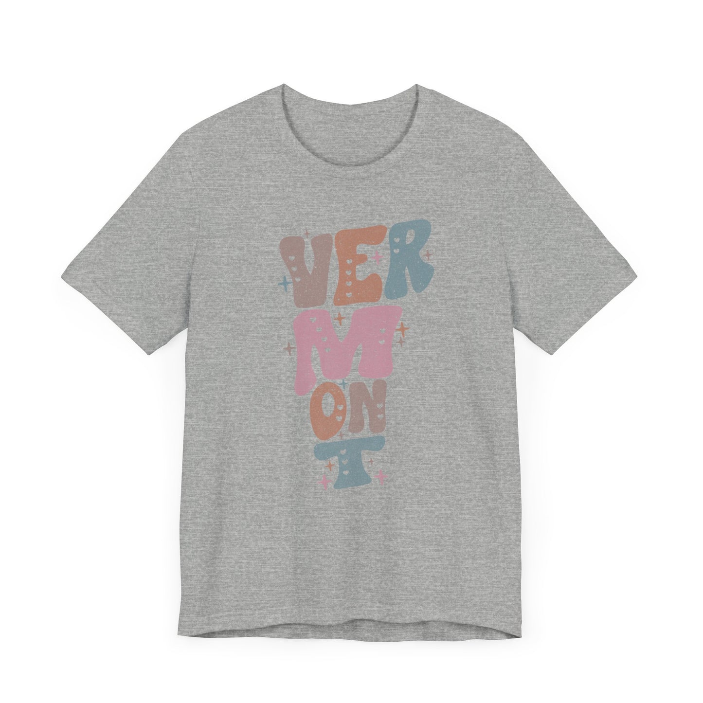 Vermont State Tee Unisex Jersey Short Sleeve Tee