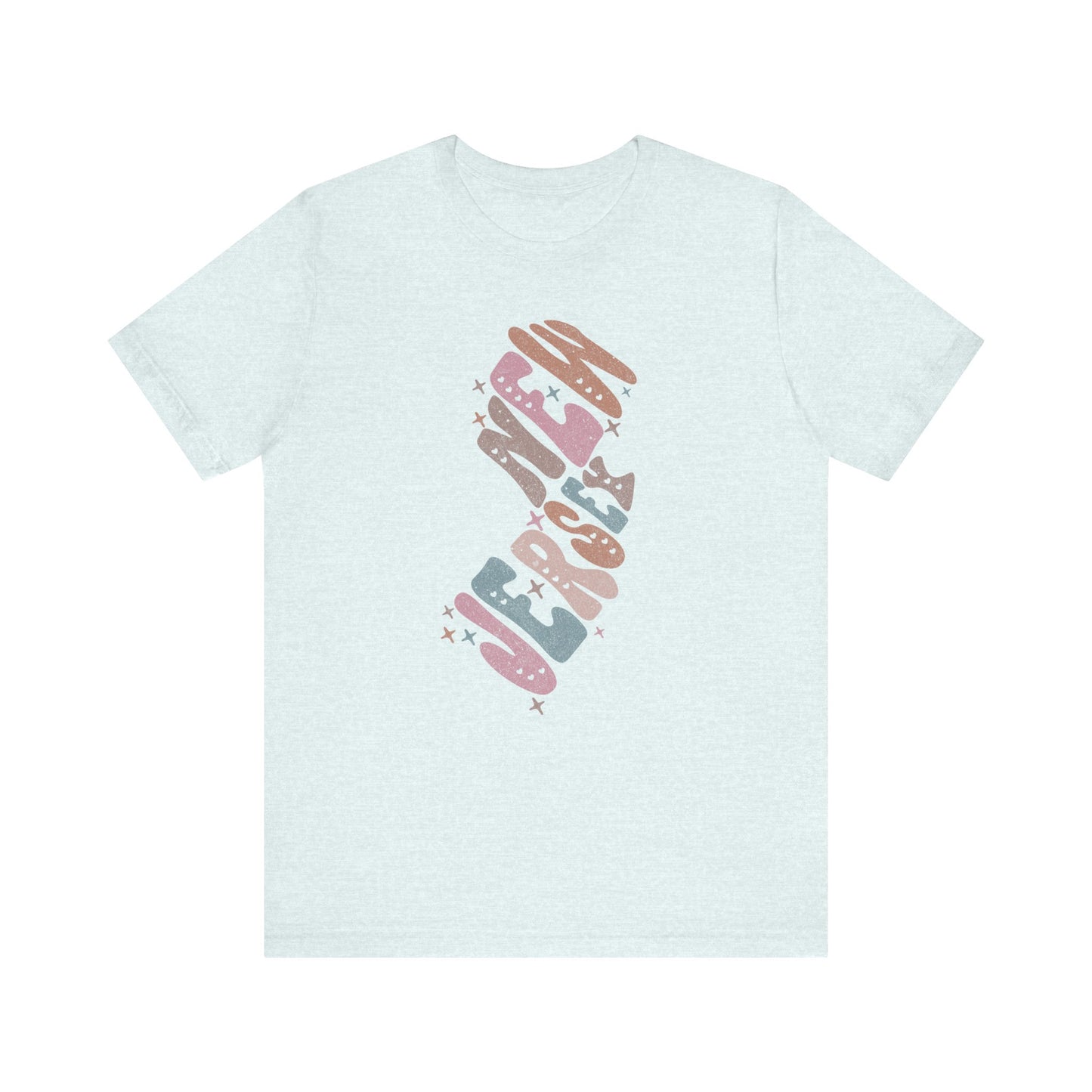 New Jersey State Tee Unisex Jersey Short Sleeve Tee