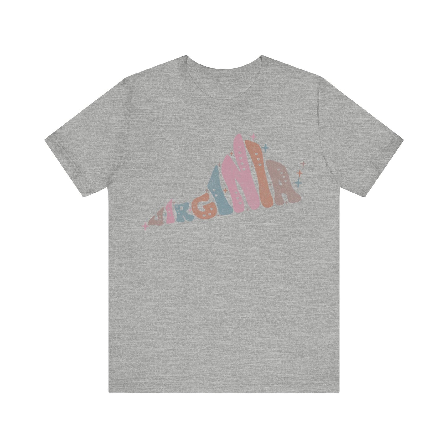 Virginia State Tee Unisex Jersey Short Sleeve Tee