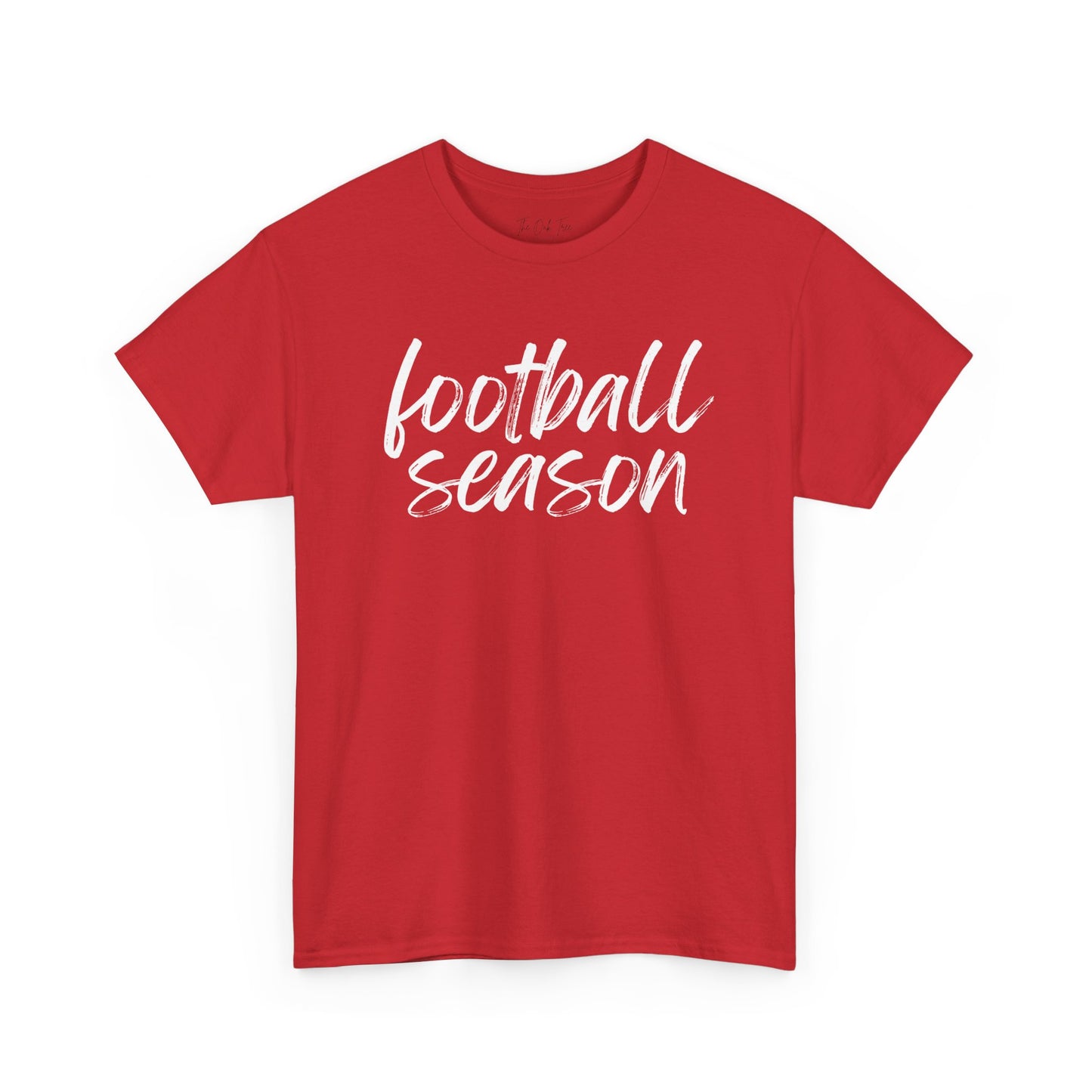 Football Season- White Text Tee