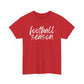 Football Season- White Text Tee