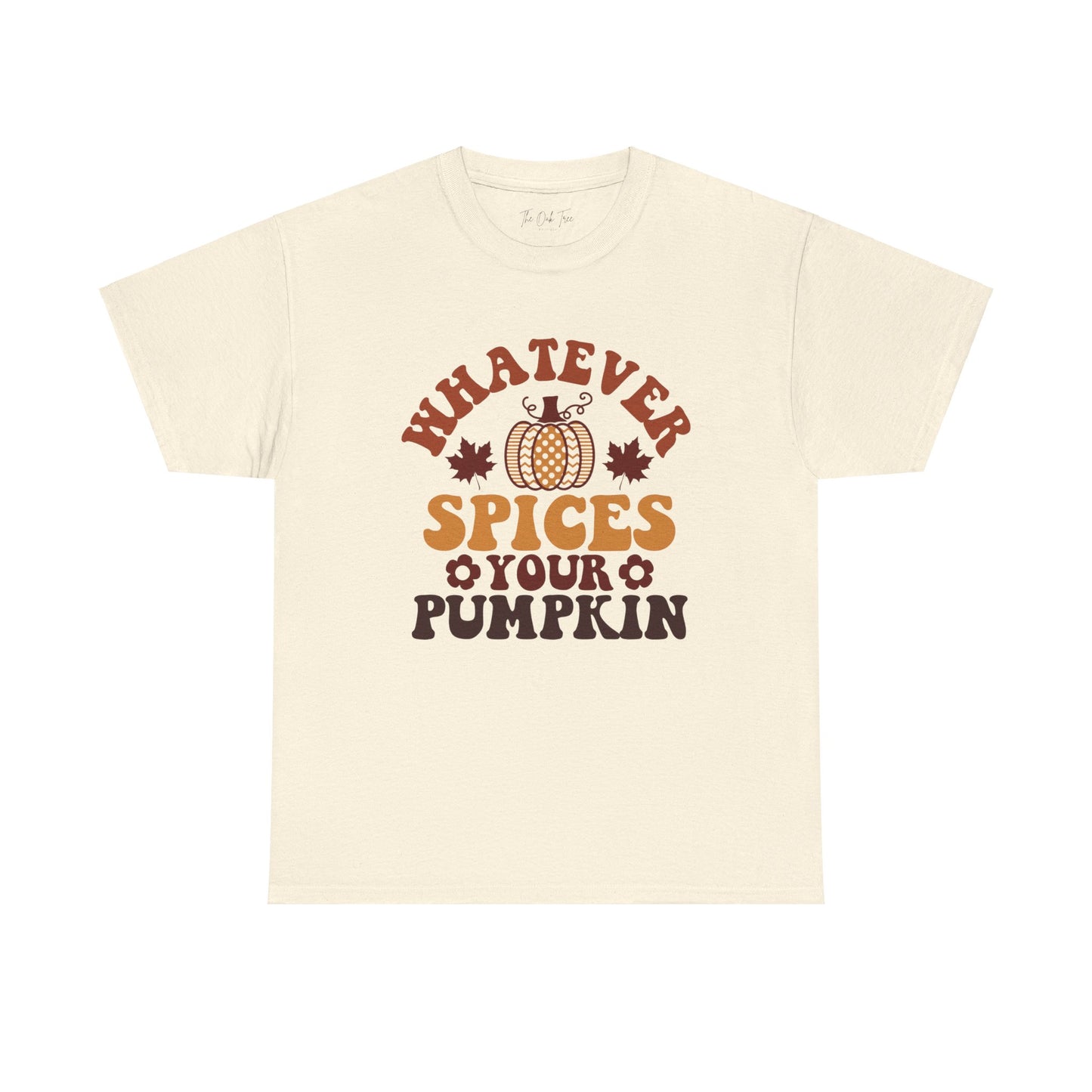 Whatever Spices Your Pumpkin Unisex Heavy Cotton Tee