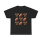 Football & Bows Tee — Cute Game Day Shirt for Fans & Moms