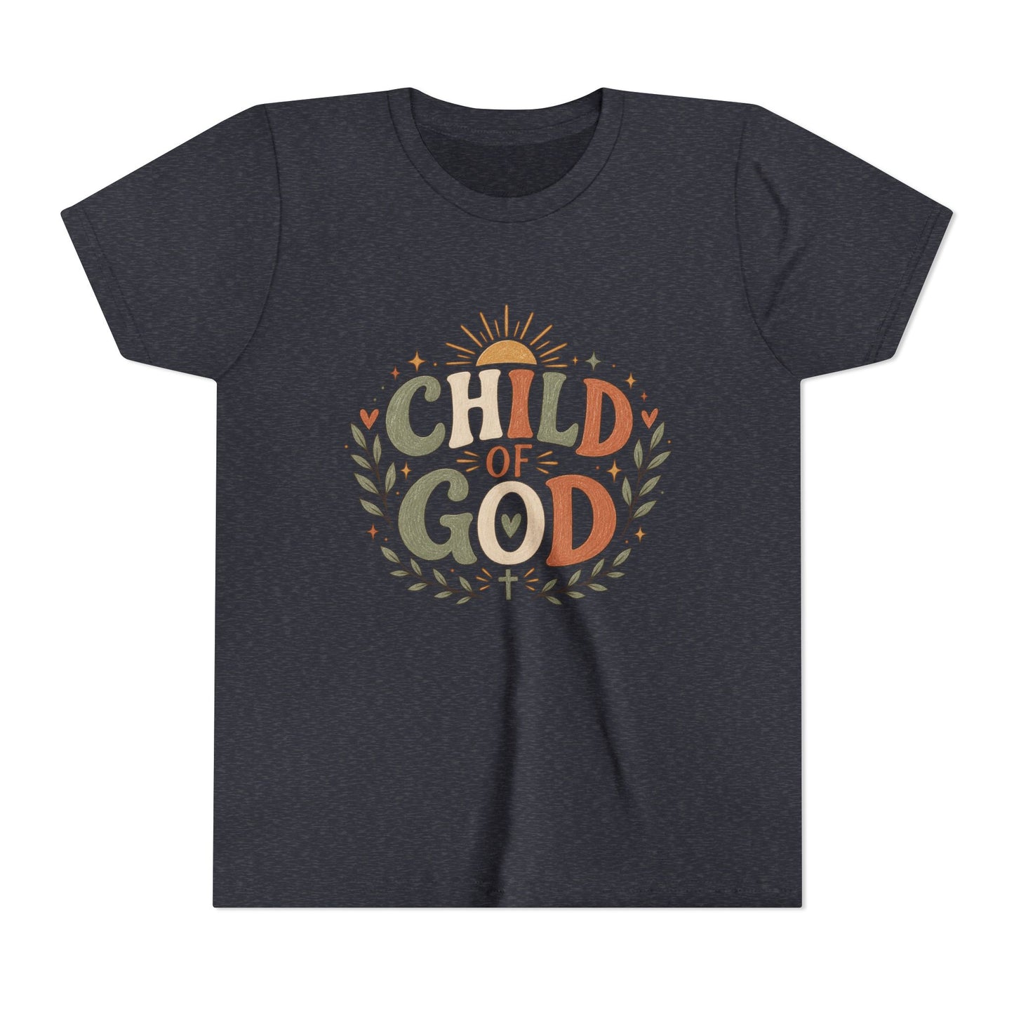 Child of God Youth Tee — Cute Faith-Based Kids Shirt