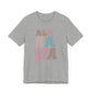 Alabama State Tee Unisex Jersey Short Sleeve Tee