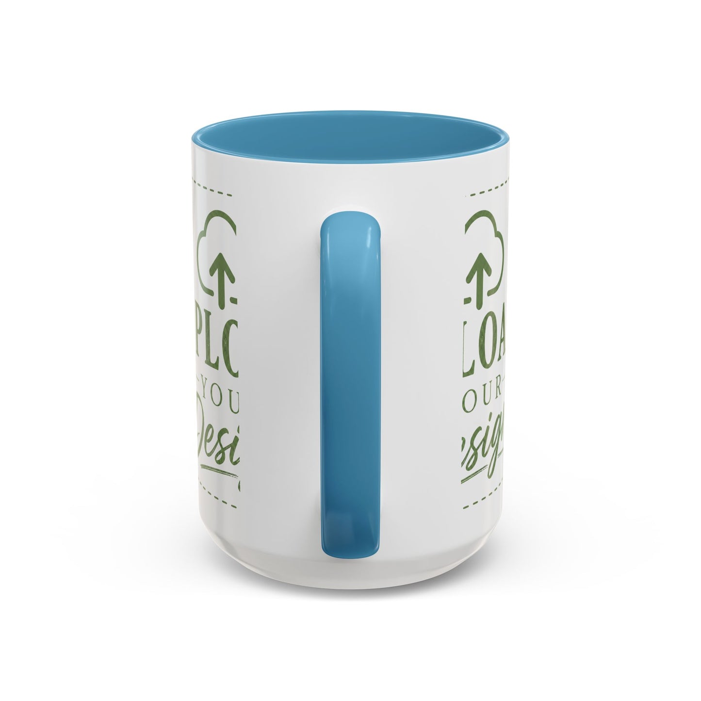 Custom Accent Coffee Mug – Custom Upload Design Ceramic Mug (11oz & 15oz)