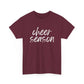 Cheer Season- White Text Tee