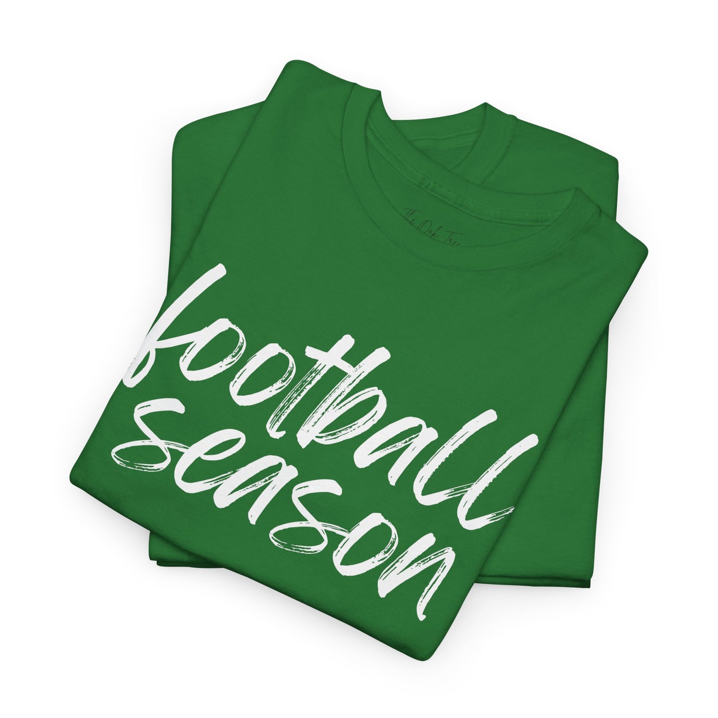 Football Season- White Text Tee