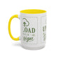 Custom Accent Coffee Mug – Custom Upload Design Ceramic Mug (11oz & 15oz)