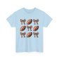 Football & Bows Tee — Cute Game Day Shirt for Fans & Moms