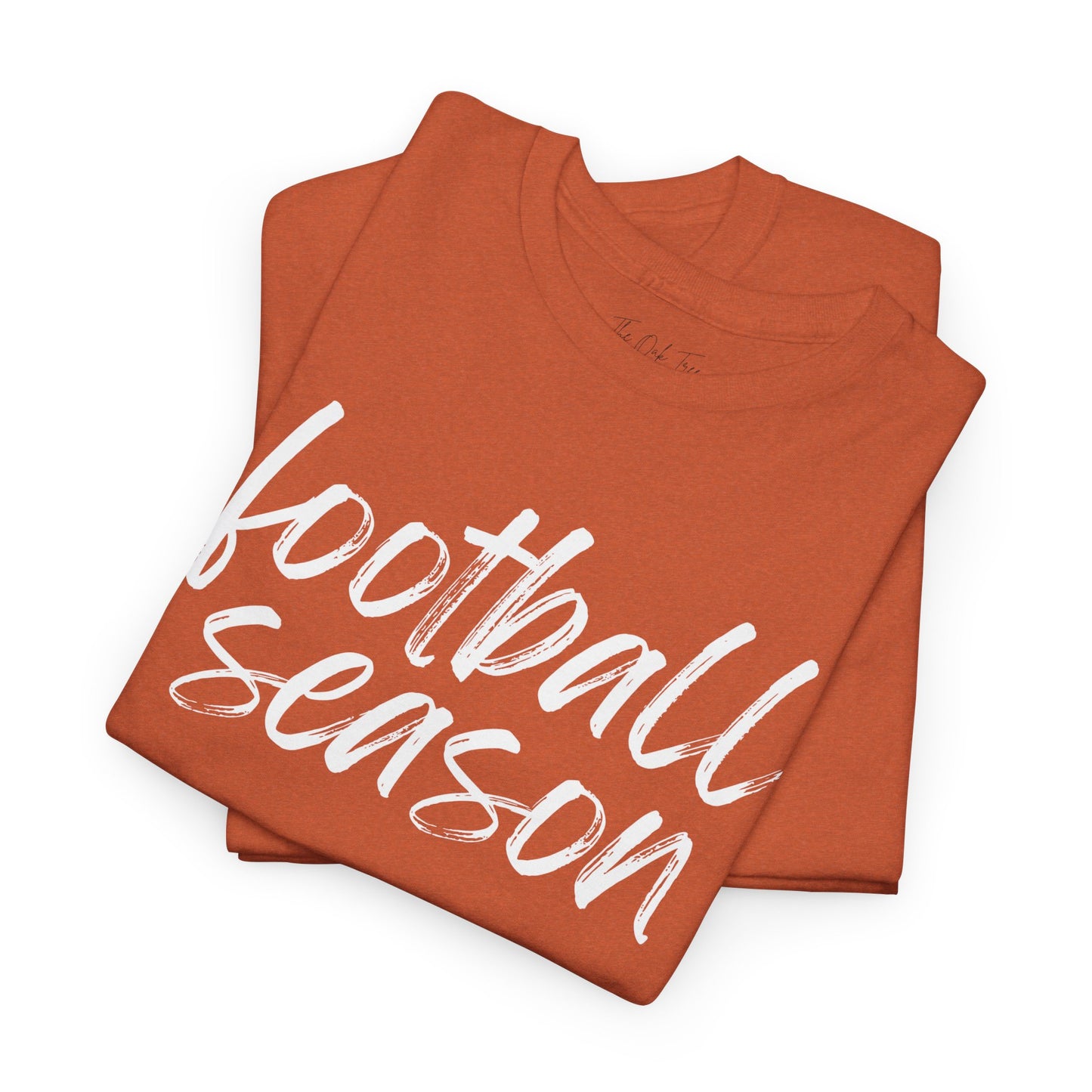 Football Season- White Text Tee