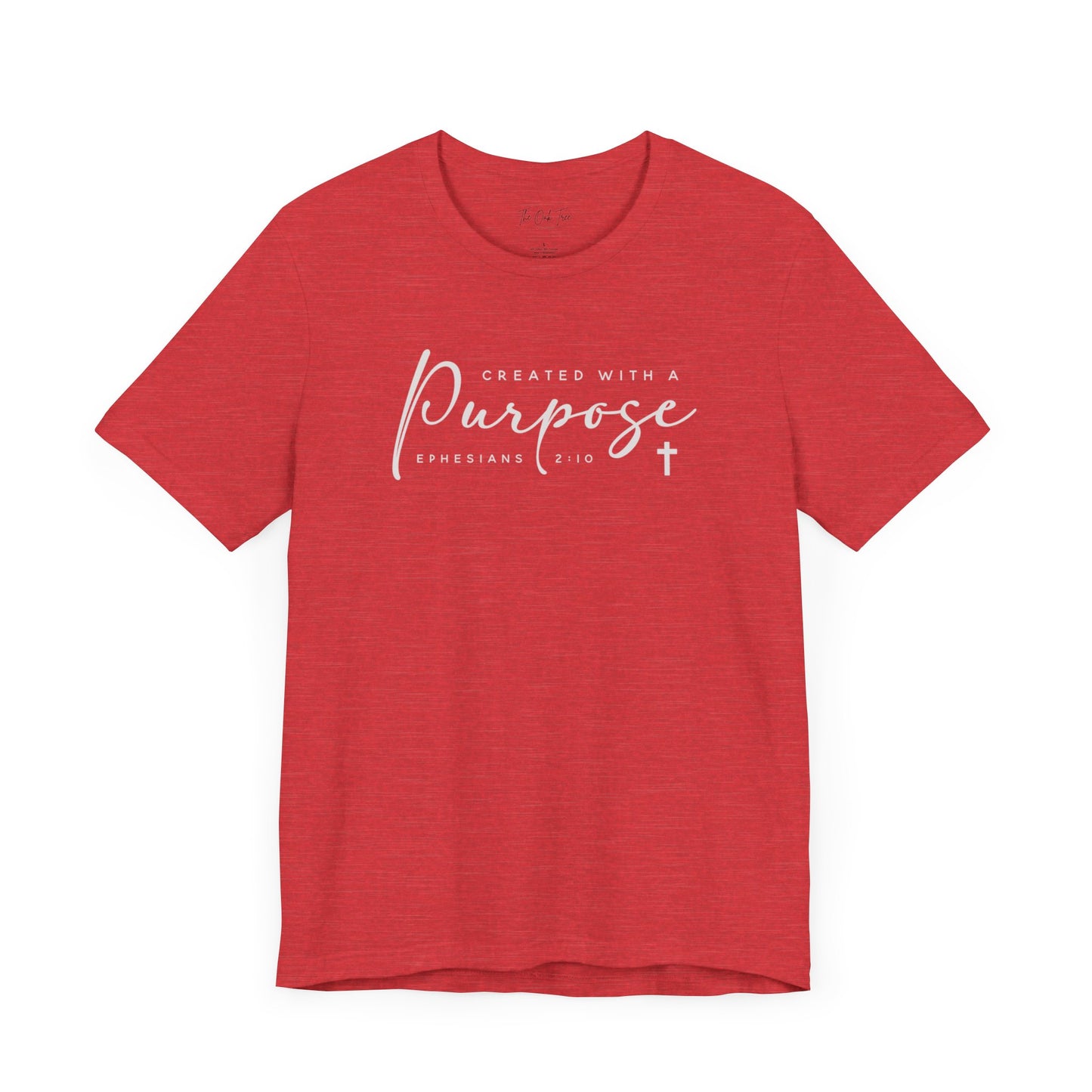 Created With a Purpose Unisex Jersey Short Sleeve Tee