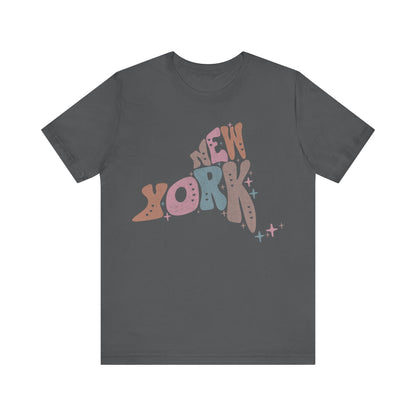 New York State Tee Unisex Jersey Short Sleeve Tee