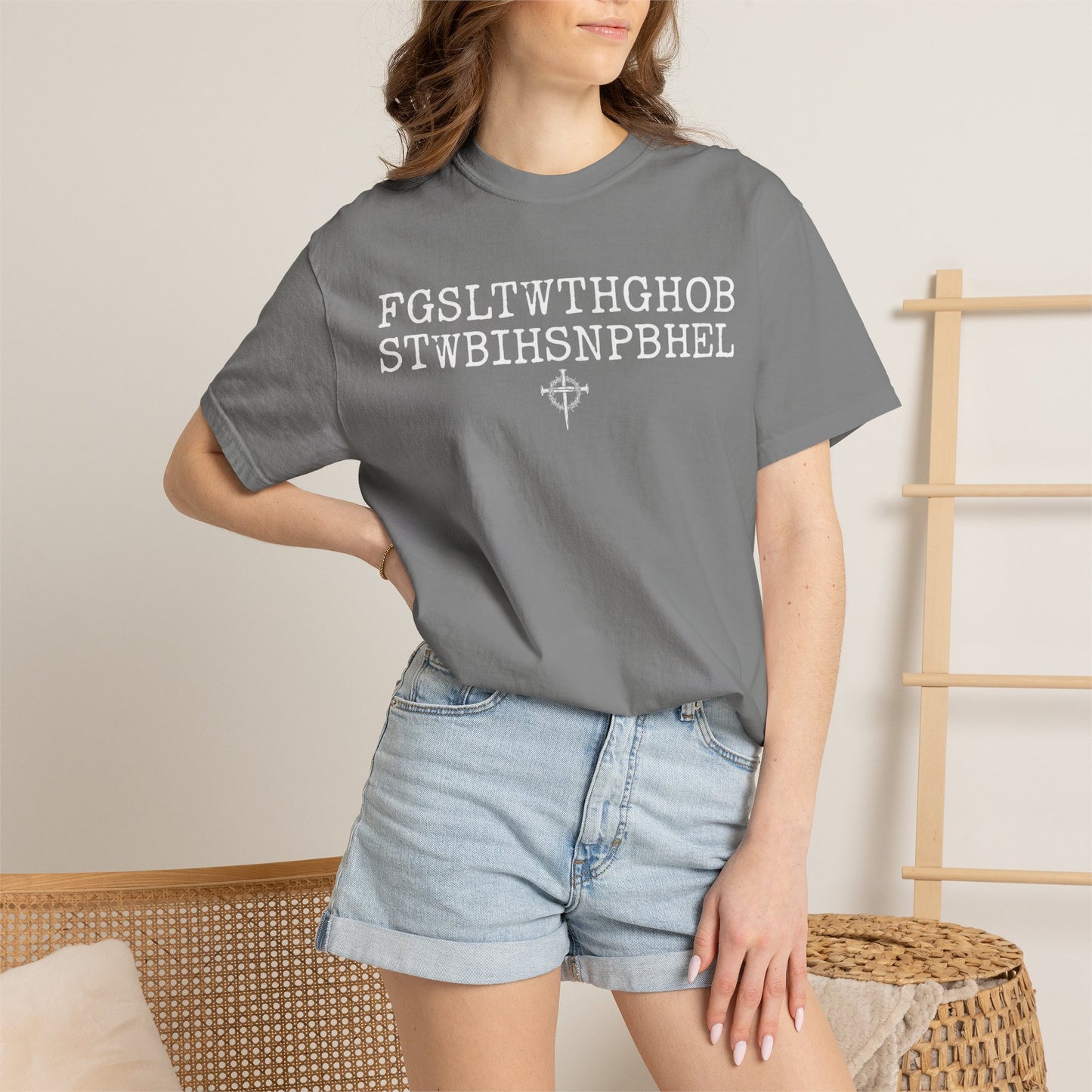 John 3:16 Abbreviated Faith Graphic Tee | Christian T-Shirt