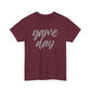 Game Day- Grey Text Script Tee