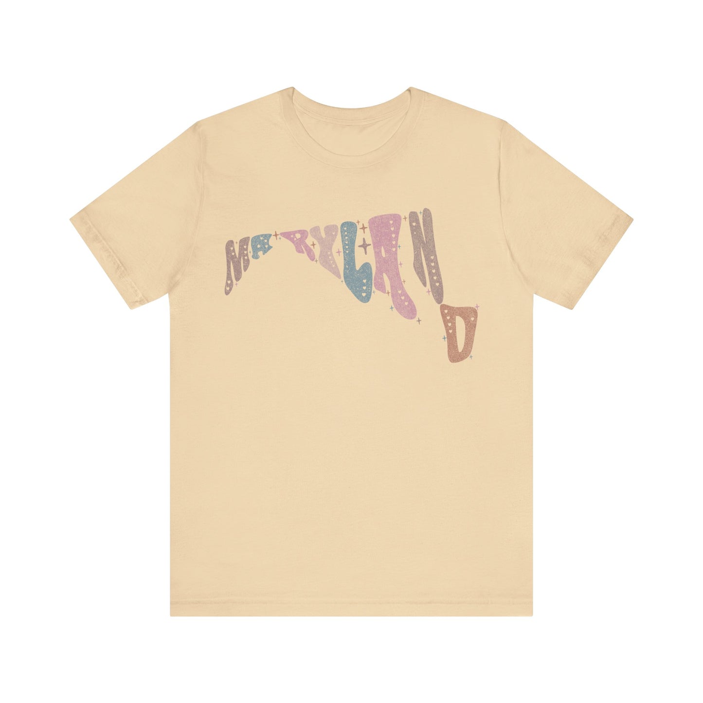 Maryland State Tee Unisex Jersey Short Sleeve Tee