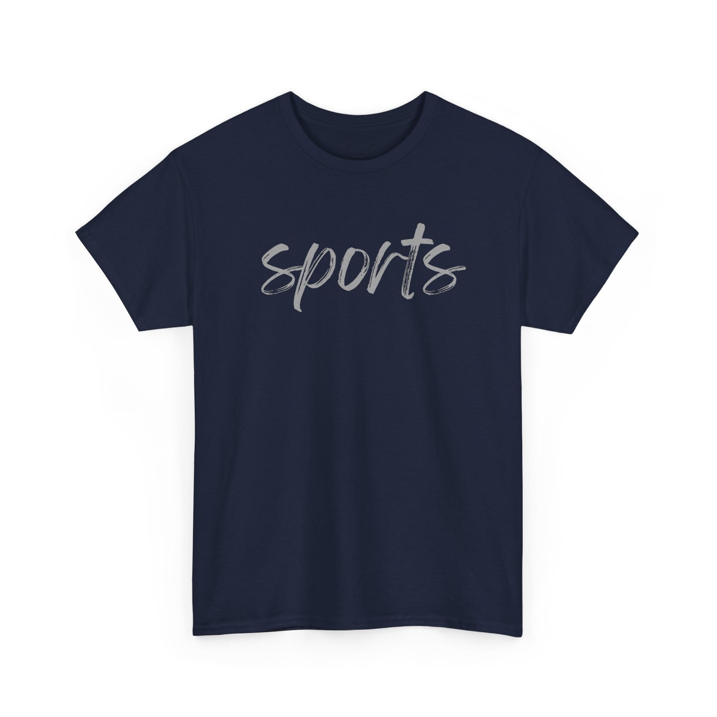 Sports- Grey Text Tee