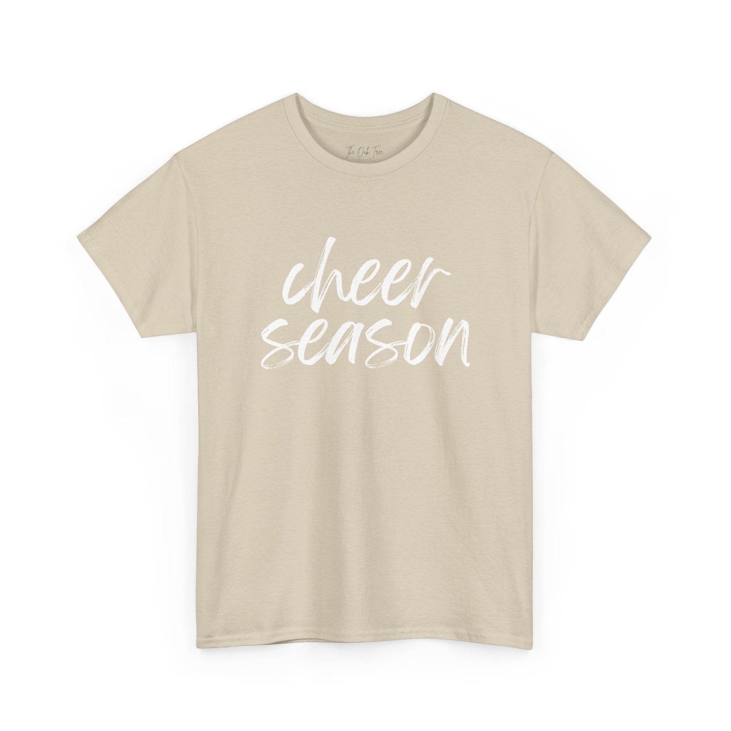 Cheer Season- White Text Tee