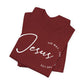Jesus The Way. The Truth. The Life. Unisex Jersey Short Sleeve Tee