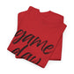 Game Day- Black Text Script Tee