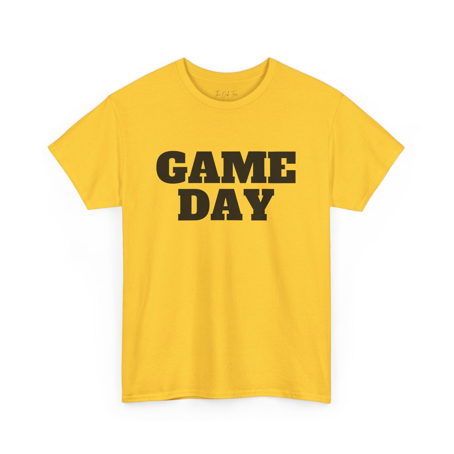 Game Day- Black Text Tee