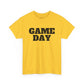 Game Day- Black Text Tee