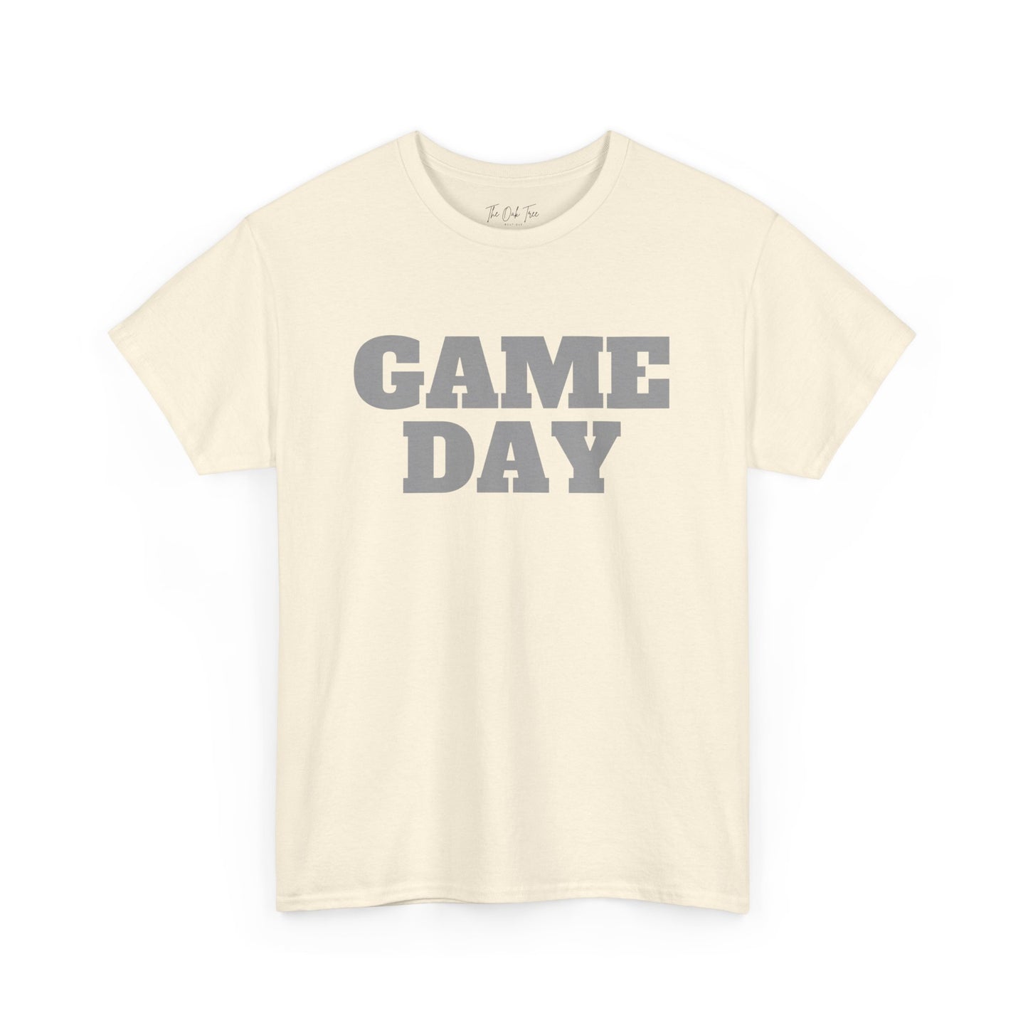Game Day- Grey Text Tee