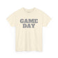 Game Day- Grey Text Tee