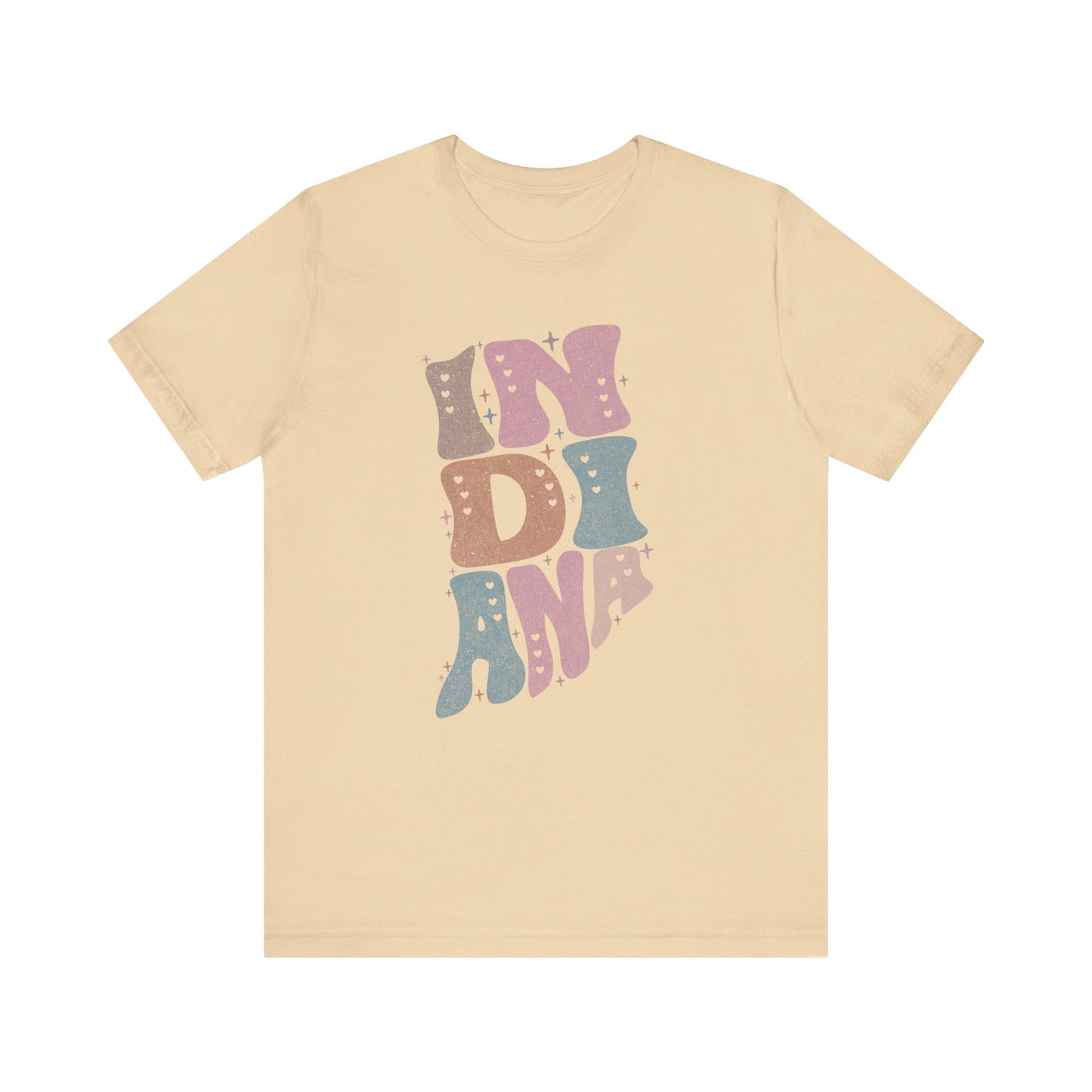 Indiana State Tee Unisex Jersey Short Sleeve Tee