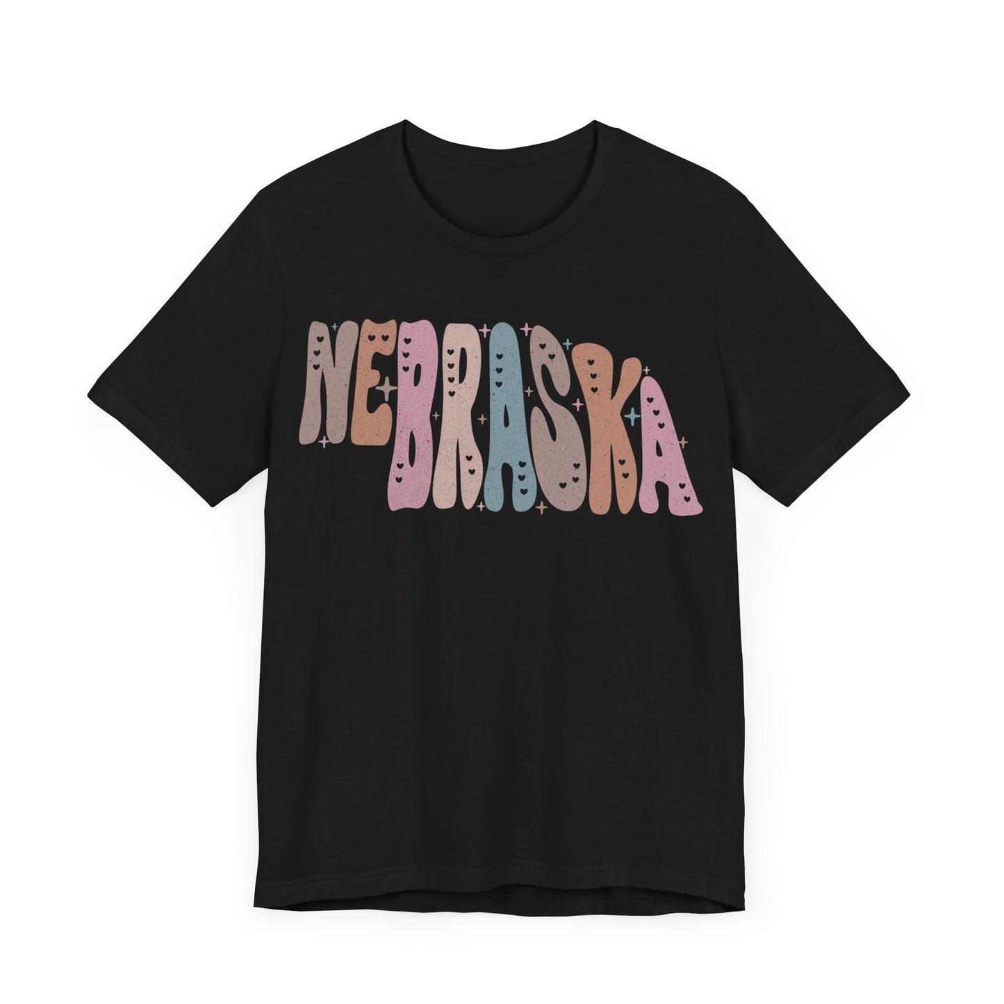 Nebraska State Tee Unisex Jersey Short Sleeve Tee