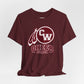 Cheer Coach T-Shirt – CW Mascot Vintage Pom Design
