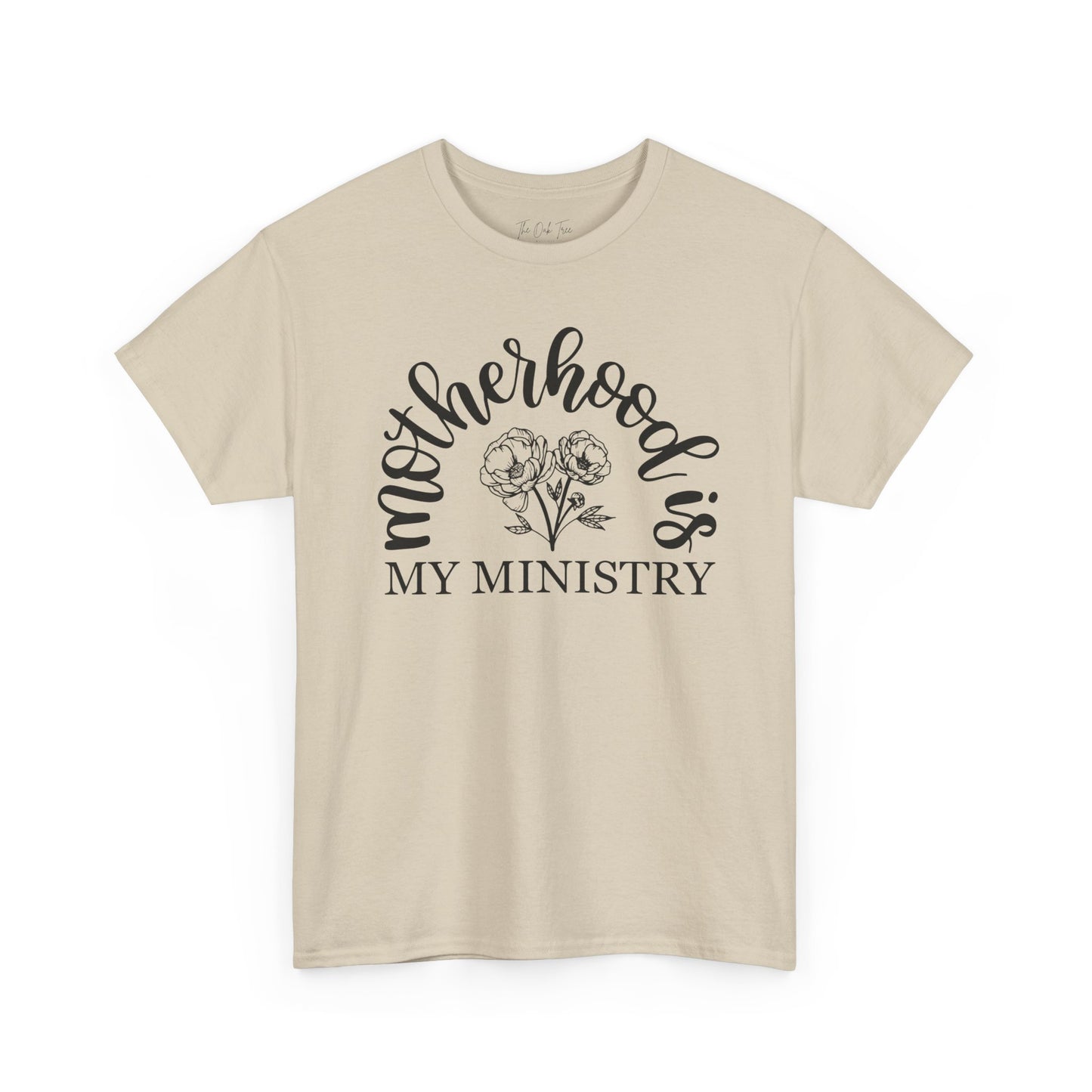 Motherhood is My Ministry Unisex Heavy Cotton Tee