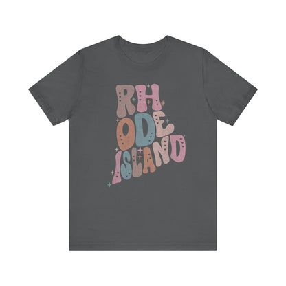 Rhode Island State Tee Unisex Jersey Short Sleeve Tee