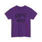 Game Day- Black Text Script Tee